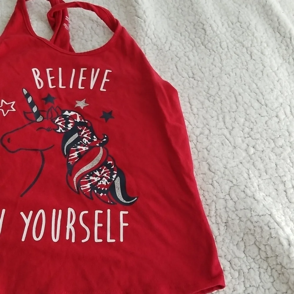 Way To Celebrate Patriotic Girl's Tank
